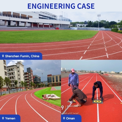 Rubber Running Track